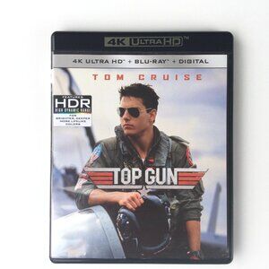 Top Gun Movie Film HDR 4K Ultra HD Bluray & HD Blu-Ray Dvds  (Dolby Atmos) 109mi